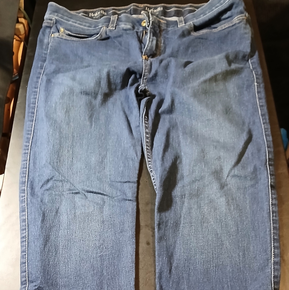 Rafaella Weekend Dark Blue Denim Jean Size 14